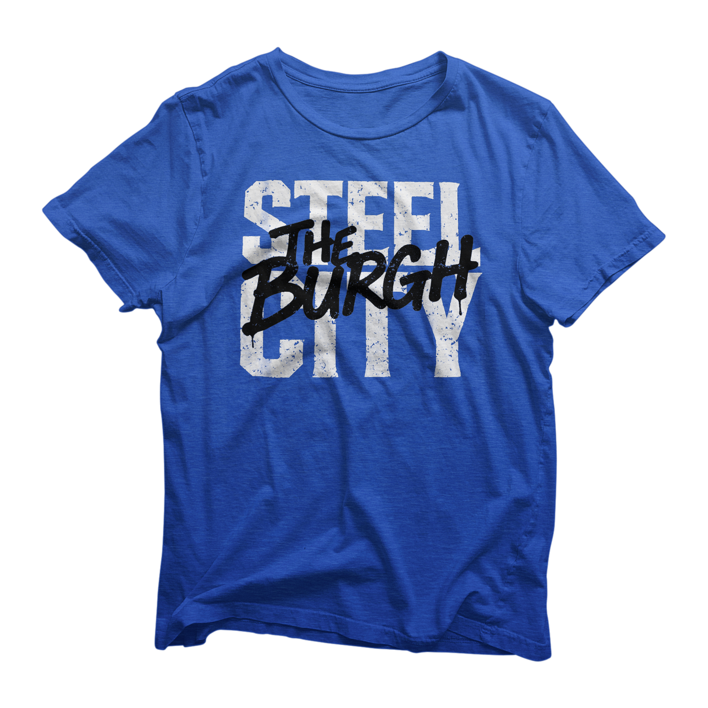 STEEL CITY The Burgh Tee x Blue