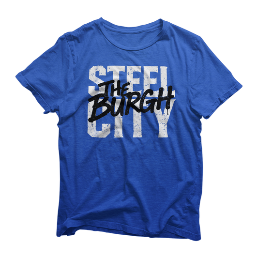 STEEL CITY The Burgh Tee x Blue