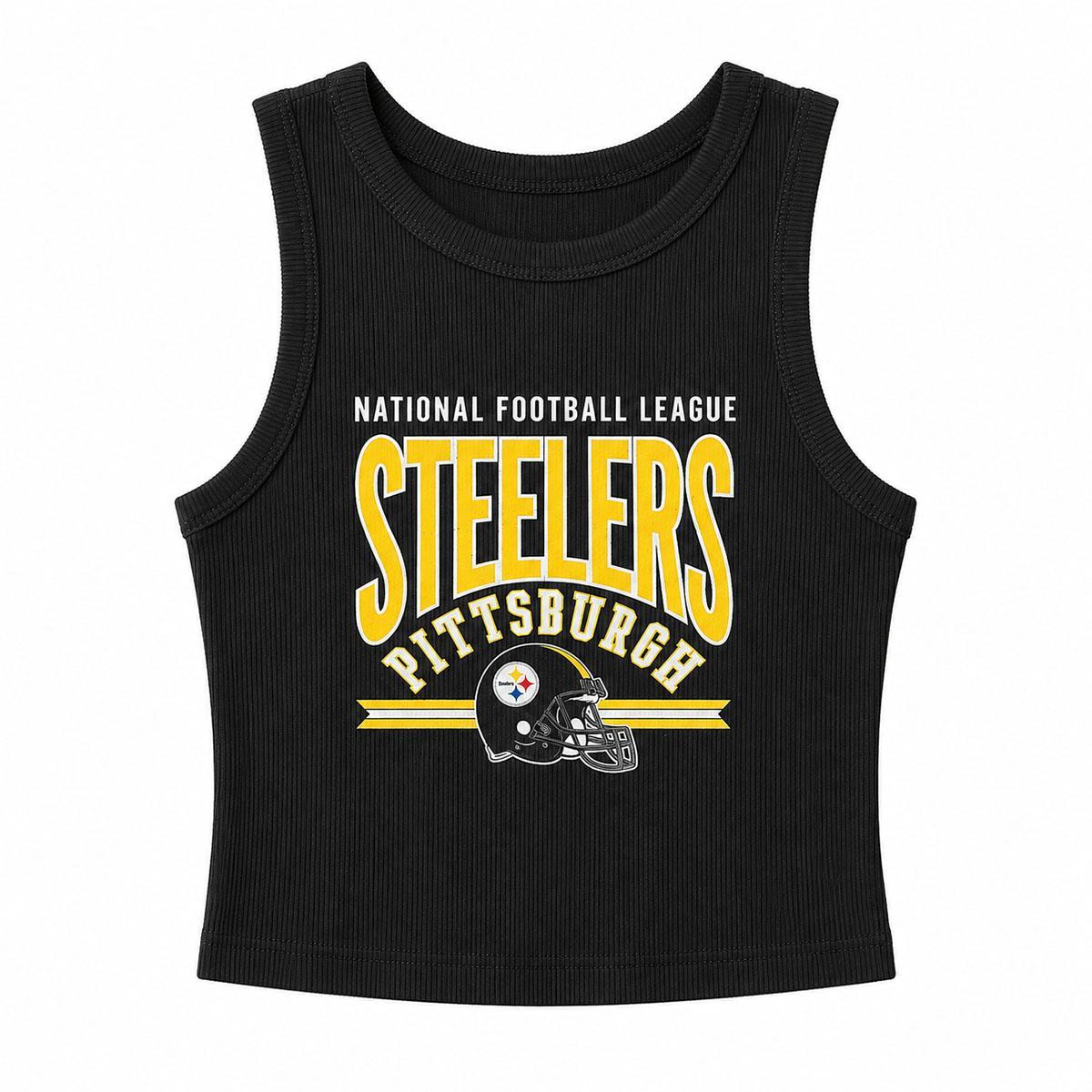 Pittsburgh Steelers Ribbed Gameday Couture Baby Tank