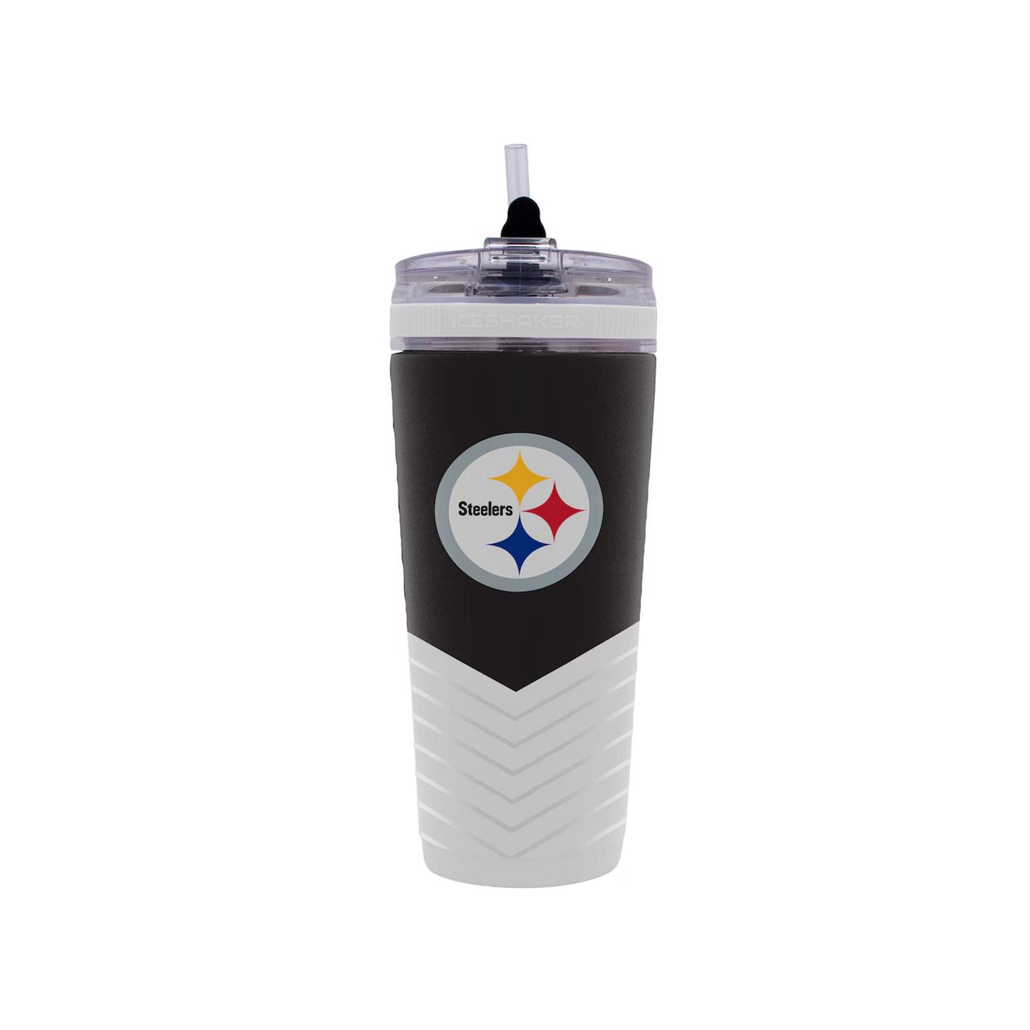 Pittsburgh Steelers 26oz. 4D Stainless Steel Ice Shaker Bottle