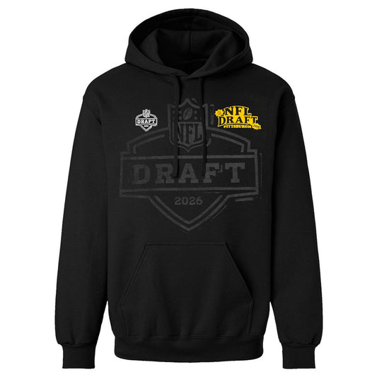 NFL Draft 2026 Blackout Logo Starter Pullover Hoodie