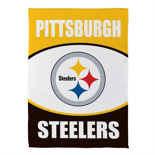 Pittsburgh Steelers 29" x 43" Suede Flag
