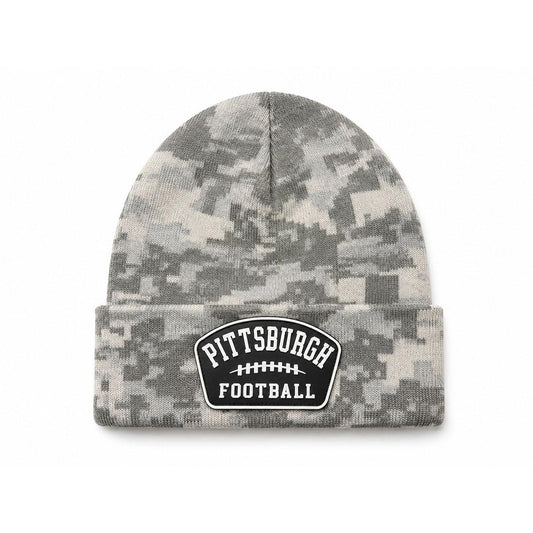 Pittsburgh Football Digital Camo Beanie