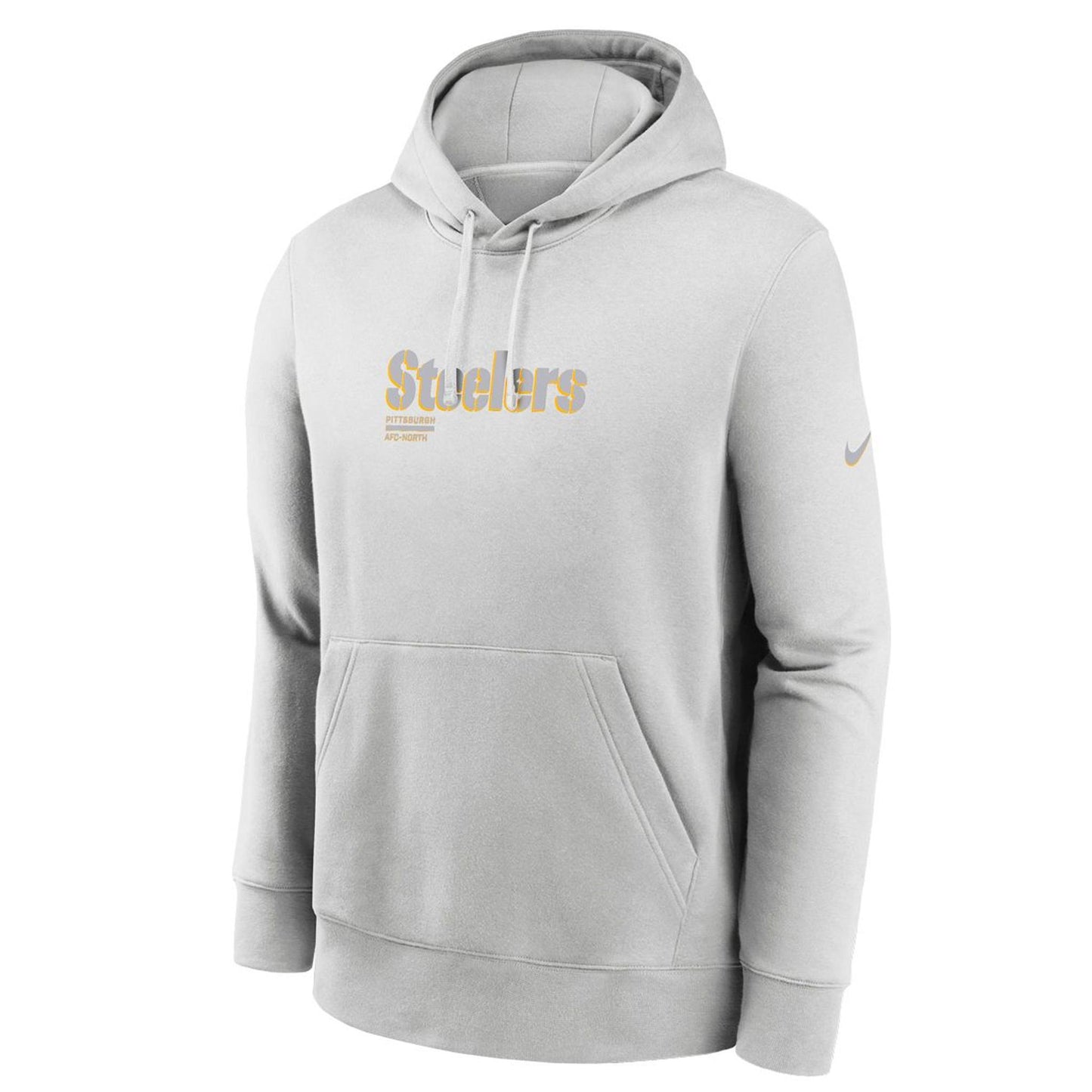 Pittsburgh Steelers Men's Nike Club Edge Pullover Fleece Hoodie