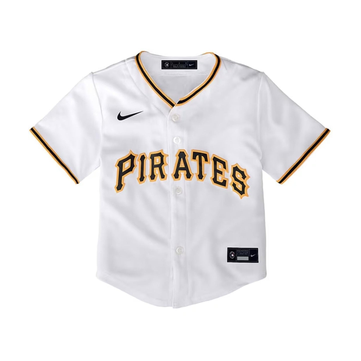 Nike Pittsburgh Pirates Child White Home Jersey