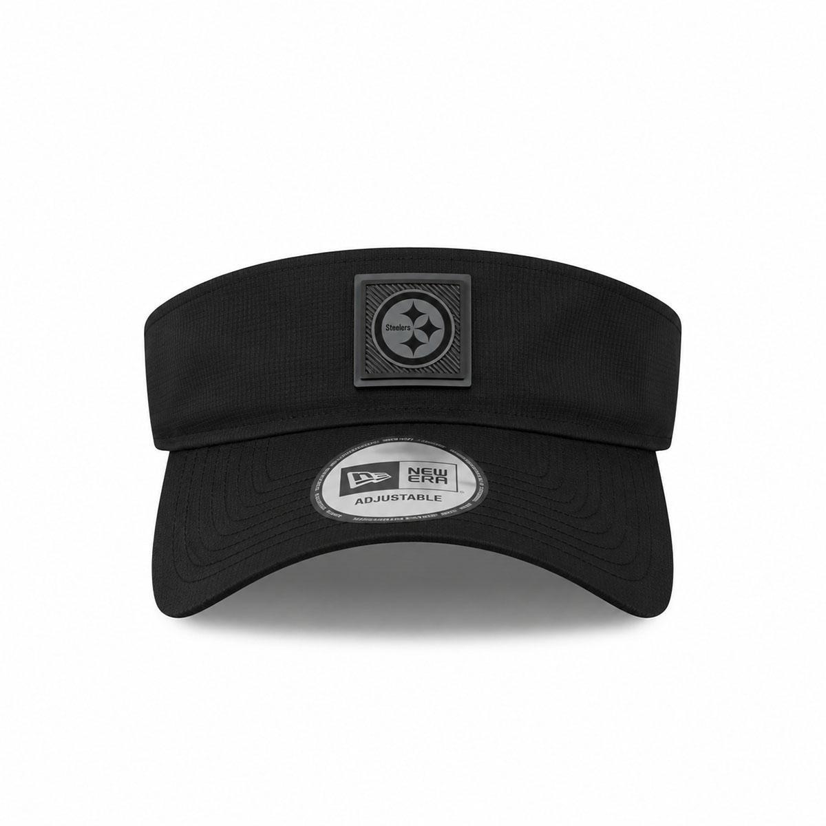 Pittsburgh Steelers 2026 NFL Training Camp Black/Charcoal Adjustable Visor