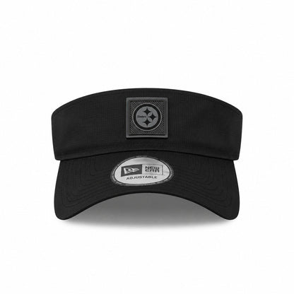 Pittsburgh Steelers 2026 NFL Training Camp Black/Charcoal Adjustable Visor