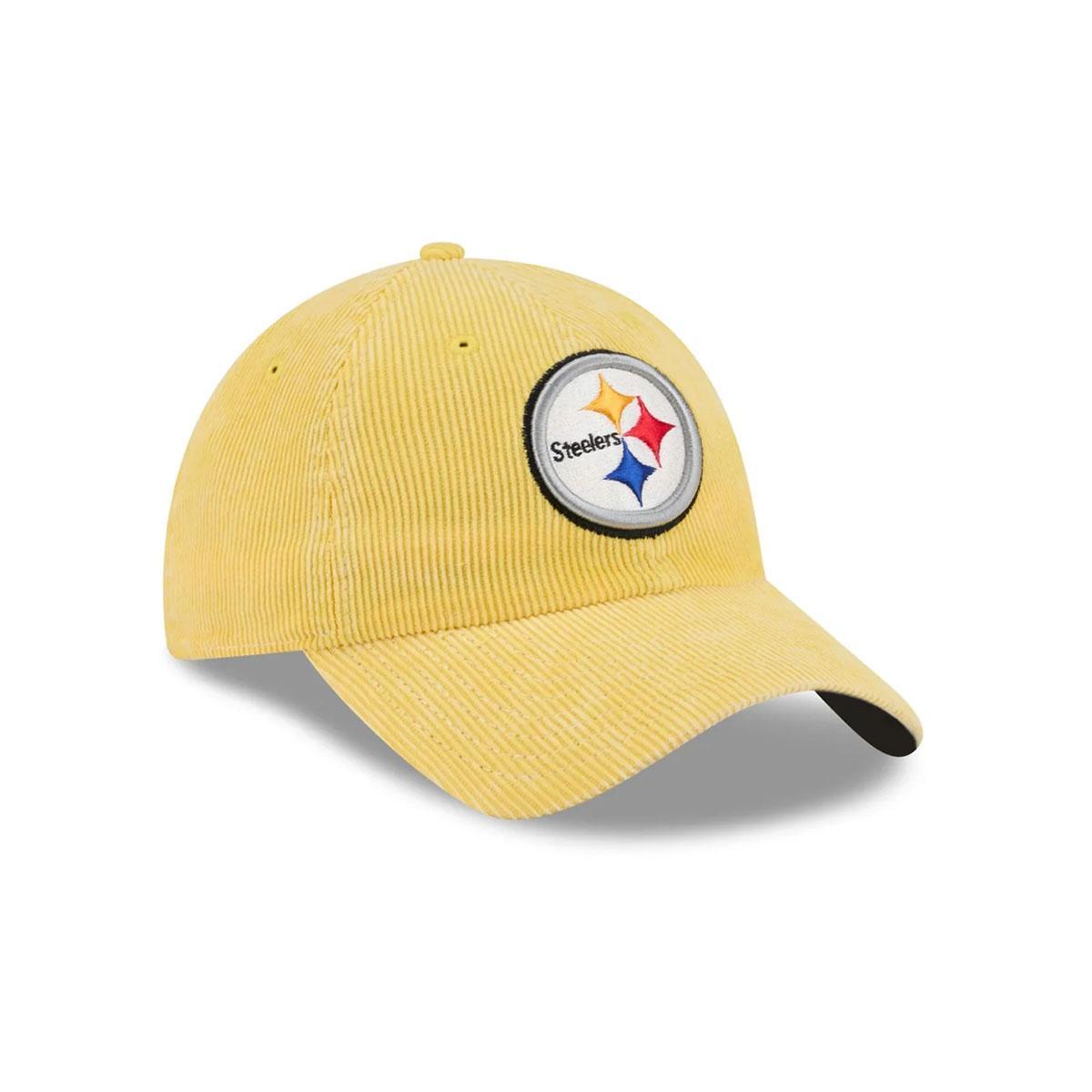 Pittsburgh Steelers Washed Corduroy Casual Classic Adjustable Cap