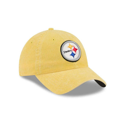 Pittsburgh Steelers Washed Corduroy Casual Classic Adjustable Cap