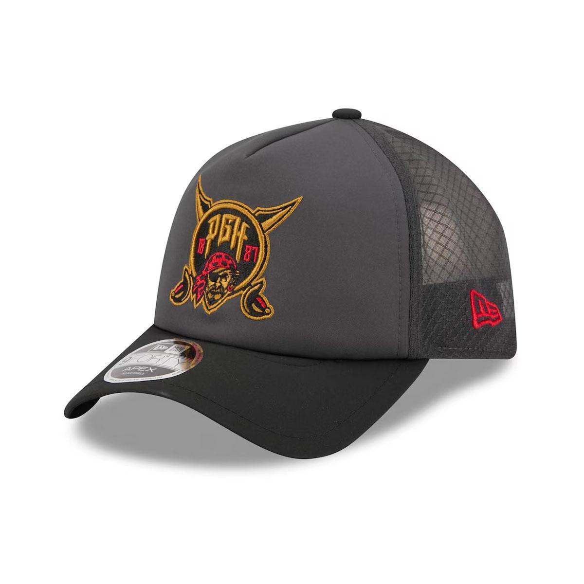 Pittsburgh Pirates New Era Charcoal 2026 City Connect Apex 9FORTY Adjustable Hat
