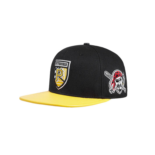 Pittsburgh Pirates Fast Lane Logo Wool Strapback