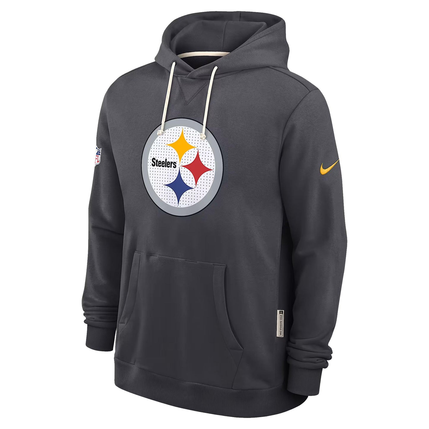 Pittsburgh Steelers Initial Home Sideline Men's Nike Dri-FIT NFL Pullover Hoodie