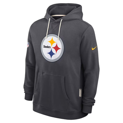Pittsburgh Steelers Initial Home Sideline Men's Nike Dri-FIT NFL Pullover Hoodie