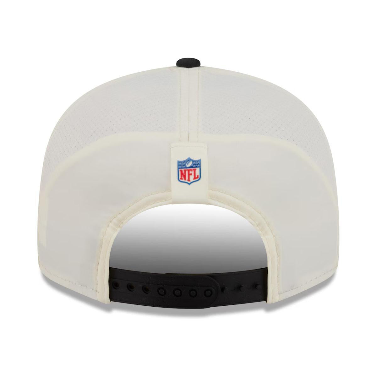 Pittsburgh Steelers 2026 NFL Training Camp 9FIFTY Cream/Black Snapback Hat