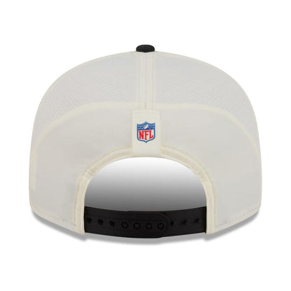 Pittsburgh Steelers 2026 NFL Training Camp 9FIFTY Cream/Black Snapback Hat