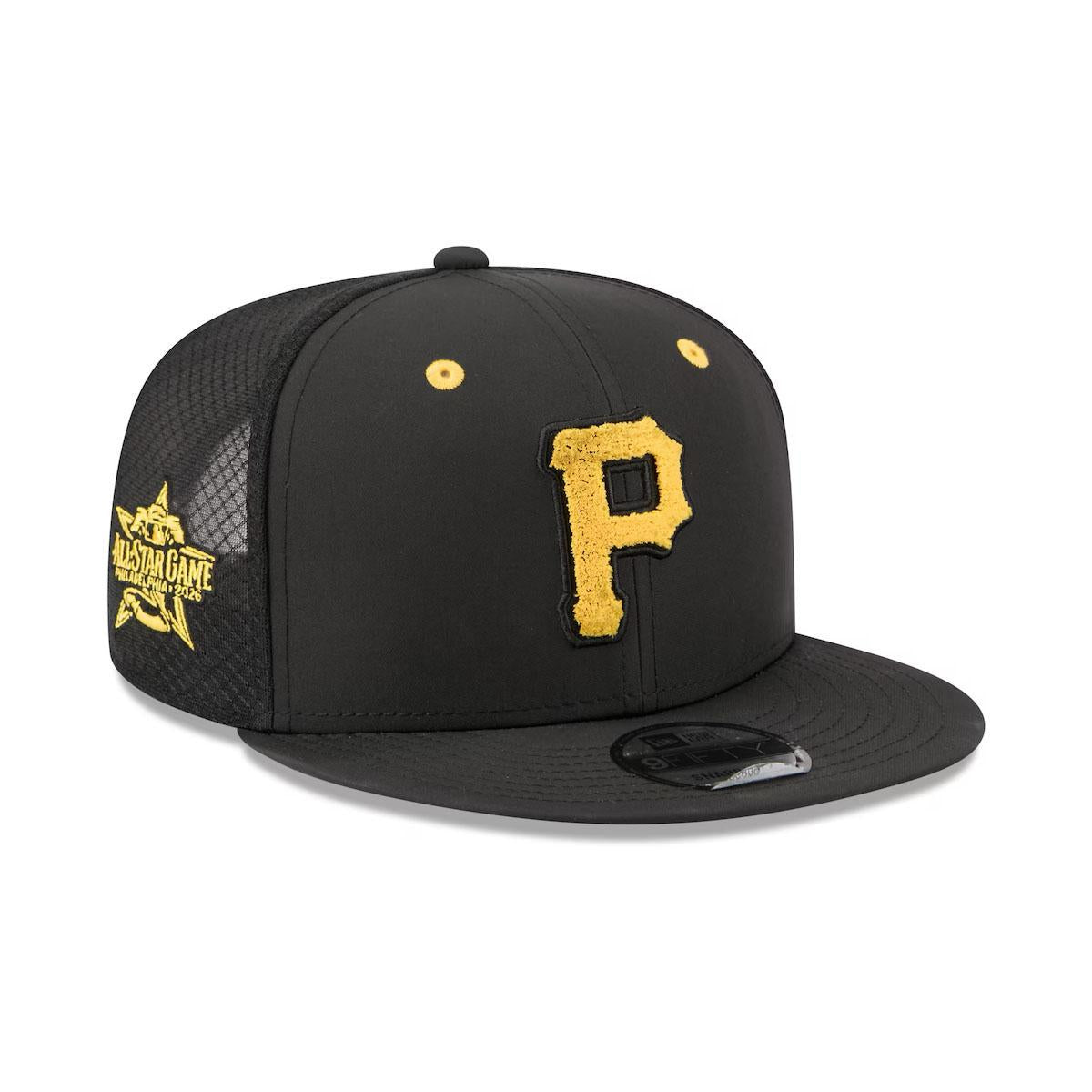 Pittsburgh Pirates New Era Black 2026 MLB All-Star Game Workout 9FIFTY Snapback Hat