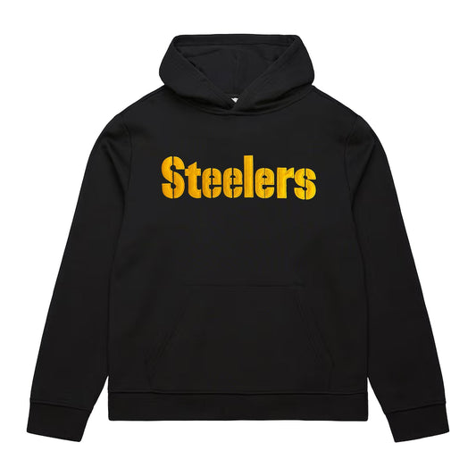 Mitchell & Ness Throwbacks Ben Roethlisberger #7 Photo Reel Hoodie