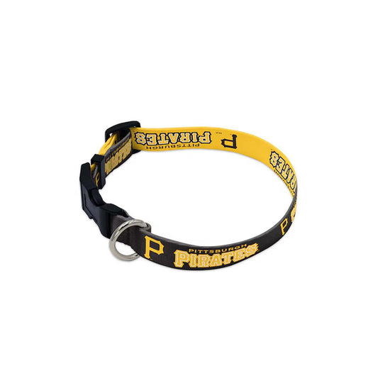 Pittsburgh Pirates Double-Sided Pet Collar