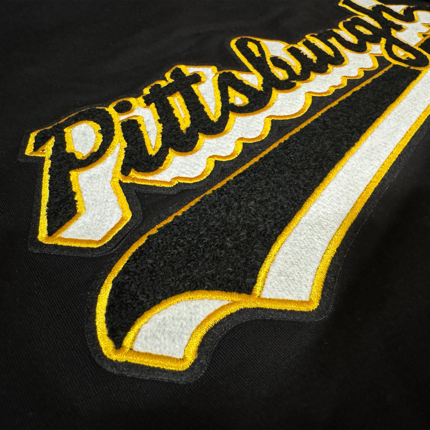 Pro Standard Pittsburgh Steelers Black Patch Tee