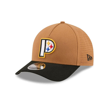 Pittsburgh Steelers Deceptor Bronze 9FORTY M-Crown A-Frame Snapback
