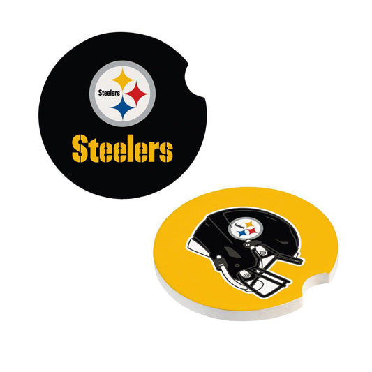 Pittsburgh Steelers Car Coaster Set