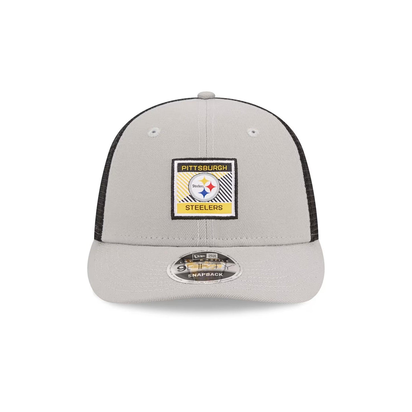 New Era Pittsburgh Steelers Color Trucker 9FIFTY Grey Adjustable Hat