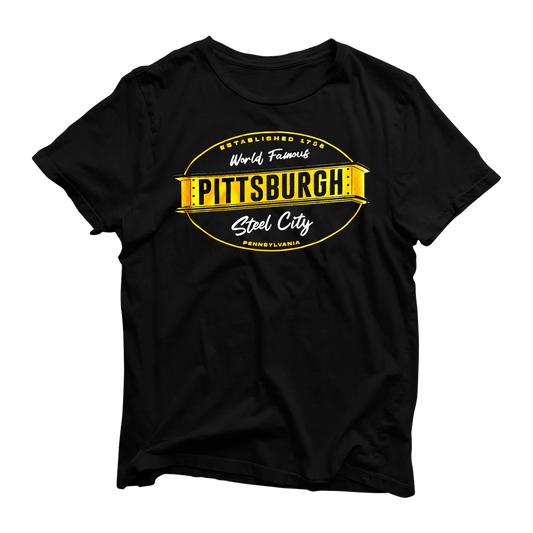 World Famous x Black Tee