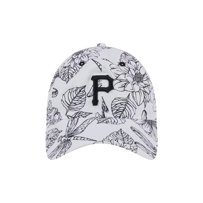 Women's New Era White Pittsburgh Pirates Spring Training 9TWENTY Adjustable Hat