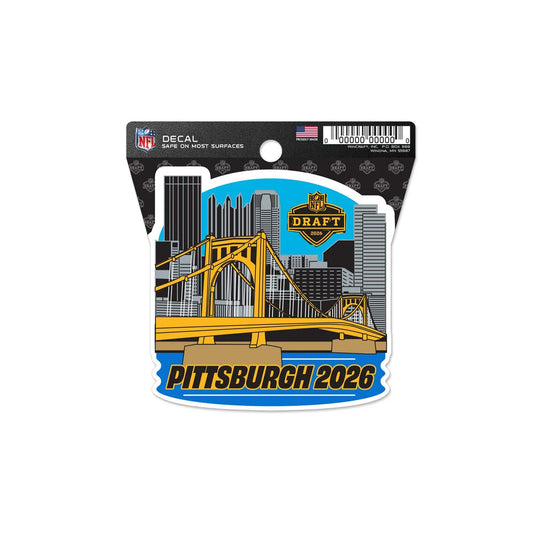 NFL Draft Bridge Clean Cut Decal 3" x 4"
