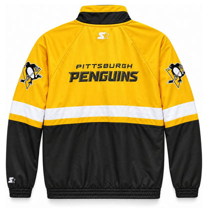 Pittsburgh Penguins Full Zip Track Jacket