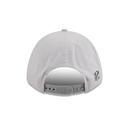 Pittsburgh Steelers New Era 9FORTY Grey Sideline Hat