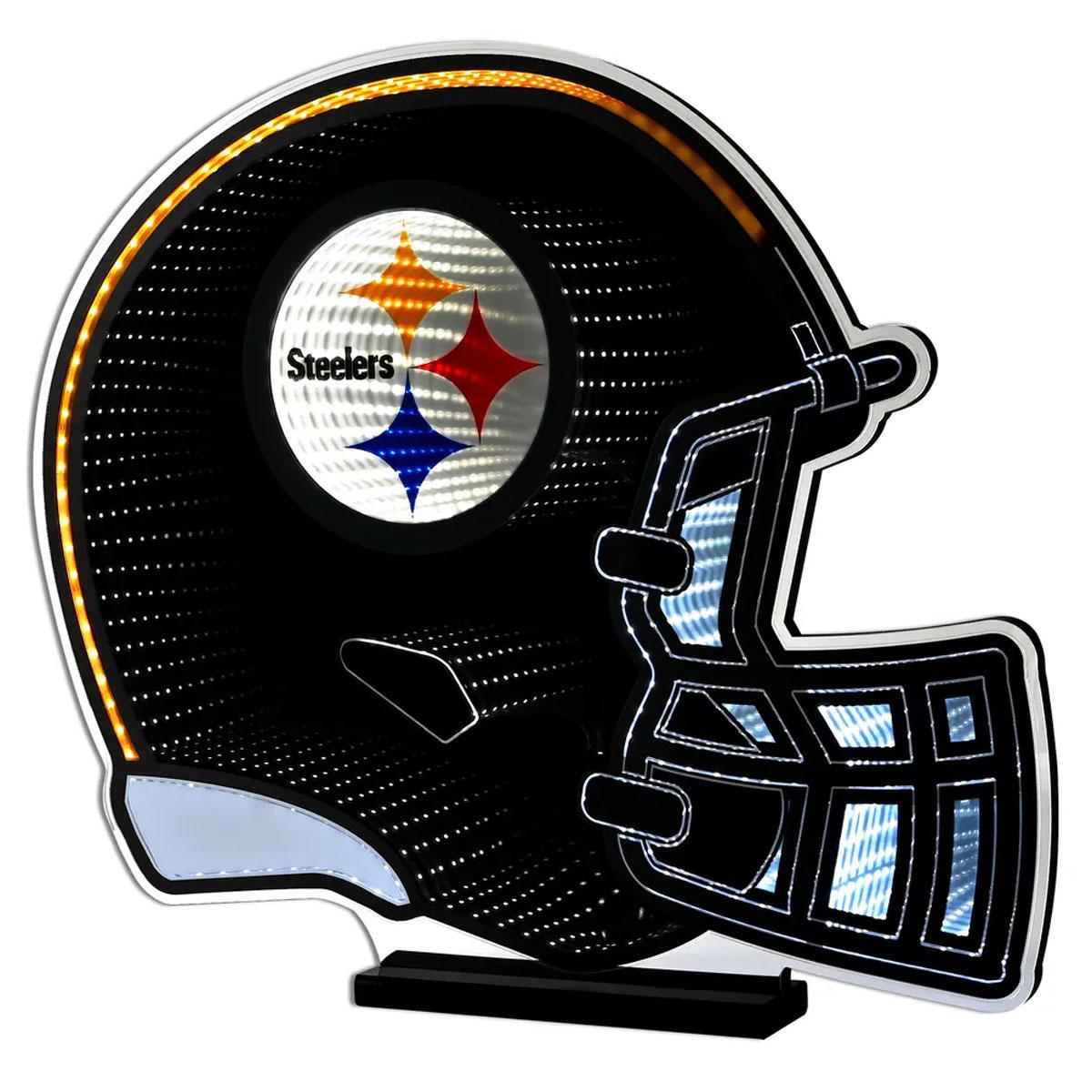 Pittsburgh Steelers 24" Helmet LED Infinity Light