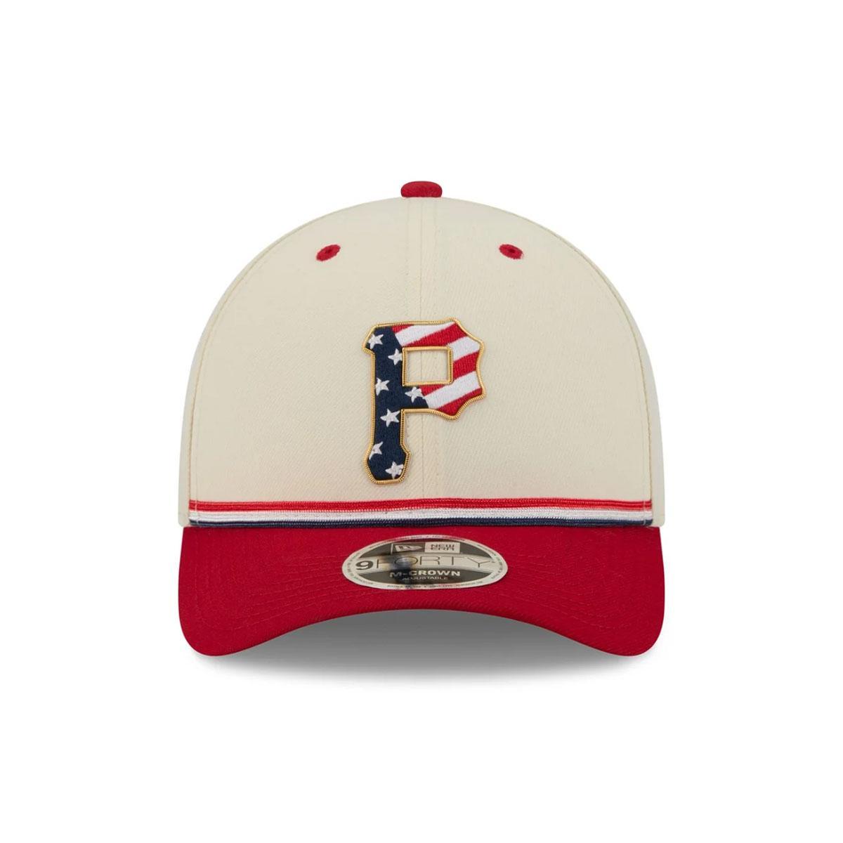 Pittsburgh Pirates New Era USA 250 Fourth of July 9FORTY Adjustable Hat