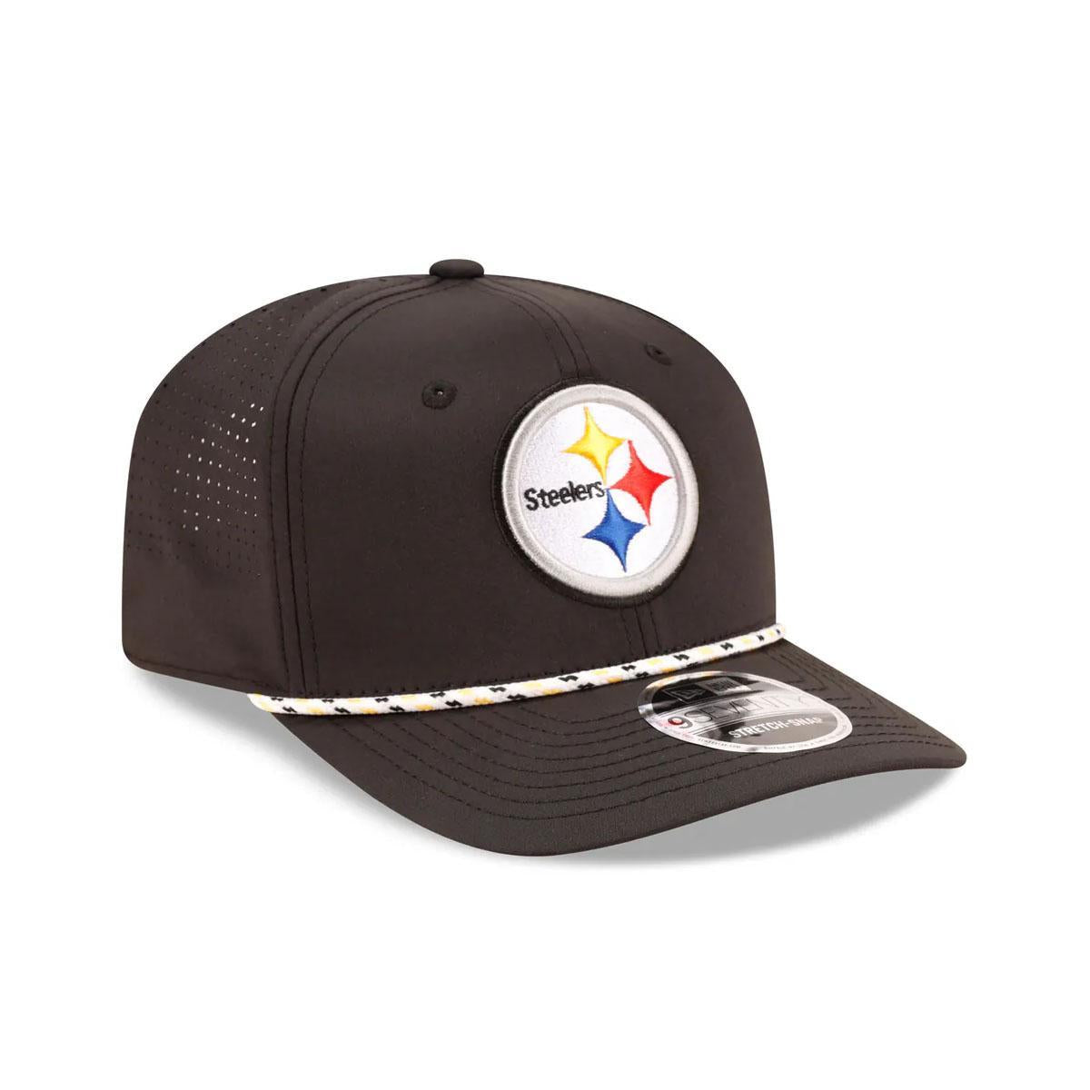 Pittsburgh Steelers New Era 9SEVENTY Performance Black Hat