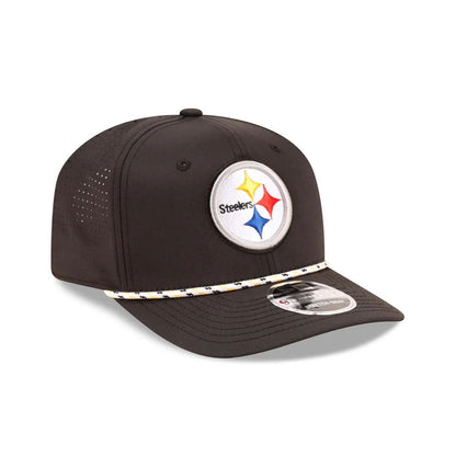 Pittsburgh Steelers New Era 9SEVENTY Performance Black Hat