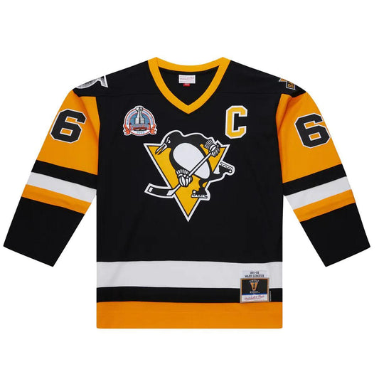 Mario Lemieux #66 Pittsburgh Penguins 1991-92 Black Power Play Player Jersey