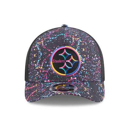 Pittsburgh Steelers New Era 2025 NFL Crucial Catch 9FORTY Adjustable Hat