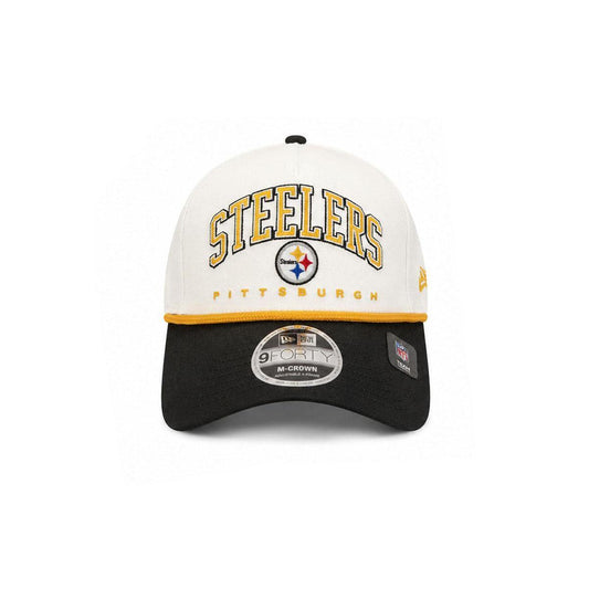 Pittsburgh Steelers Youth New Era Arch Inverse 9FORTY A-Frame Adjustable Hat
