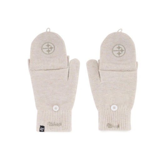 Pittsburgh Steelers Women's '47 Brand Latte Gloves