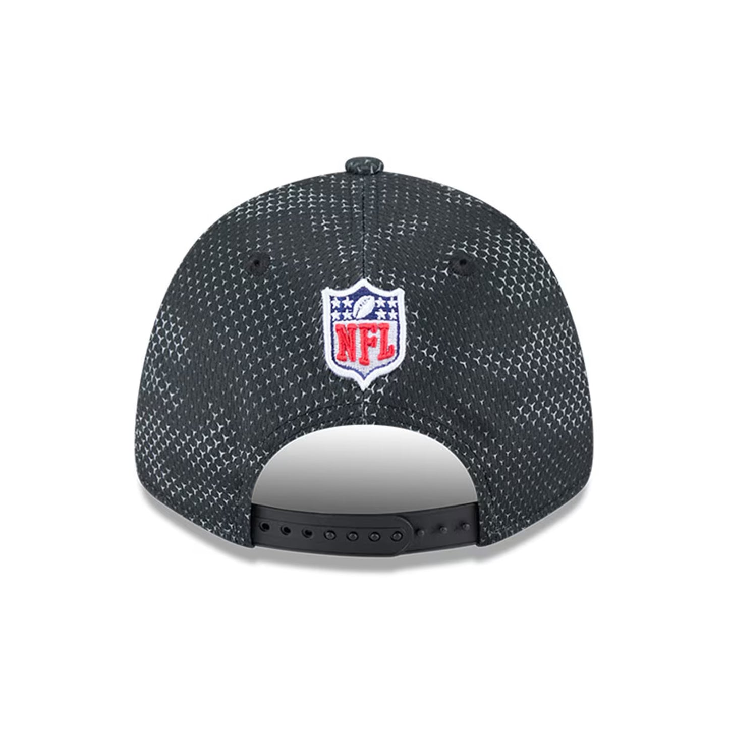 Men's Pittsburgh Steelers New Era Black 2024 Sideline 9FORTY Stretch-Snap Hat