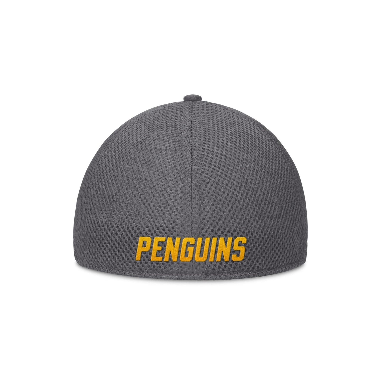Fanatics Pittsburgh Penguins Gray Clincher Team Stripes Flex Hat