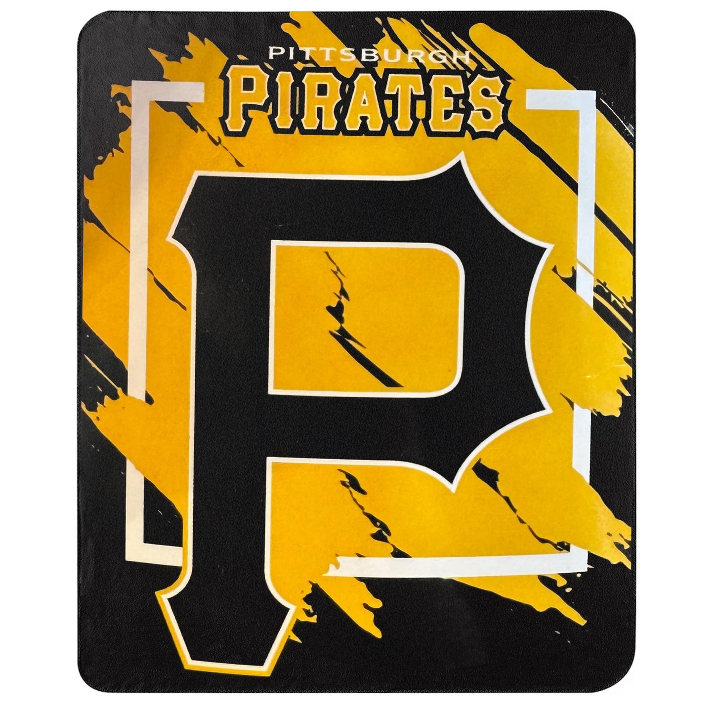 Pittsburgh Pirates The Northwest Group 46" x 60" Dimensional Micro Raschel Plush Throw Blanket