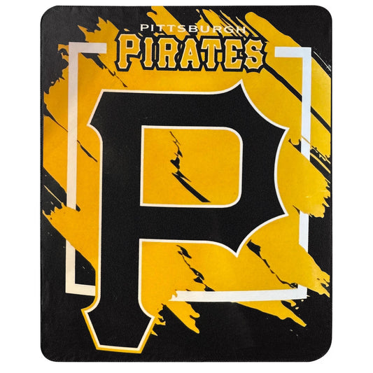 Pittsburgh Pirates The Northwest Group 46" x 60" Dimensional Micro Raschel Plush Throw Blanket
