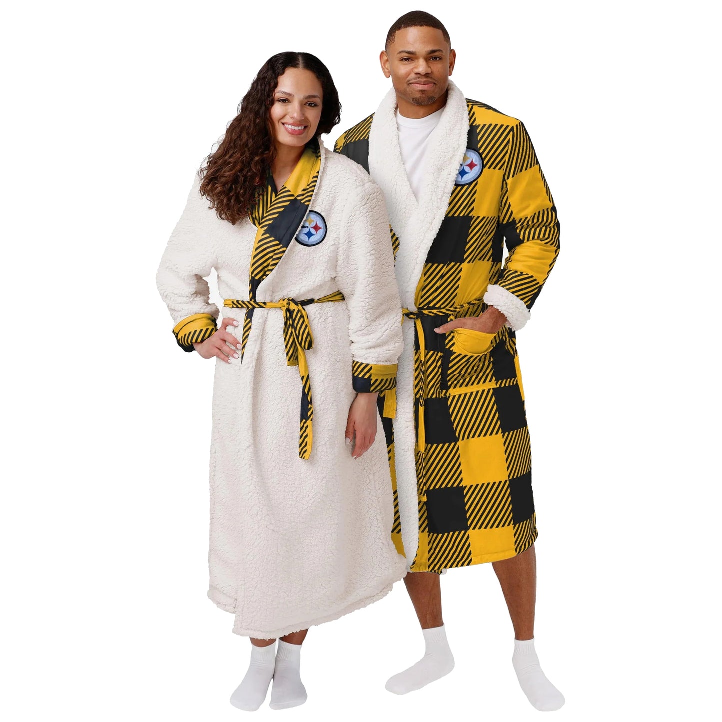 Pittsburgh Steelers Lounge Life Reversible Robe