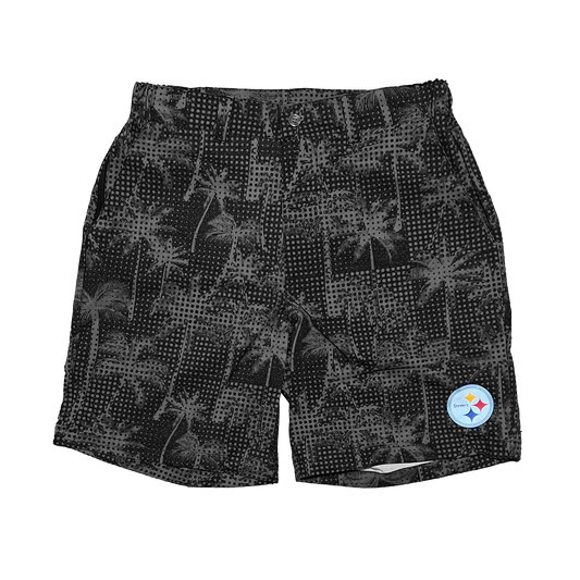 Pittsburgh Steelers Palm Tree Board Shorts