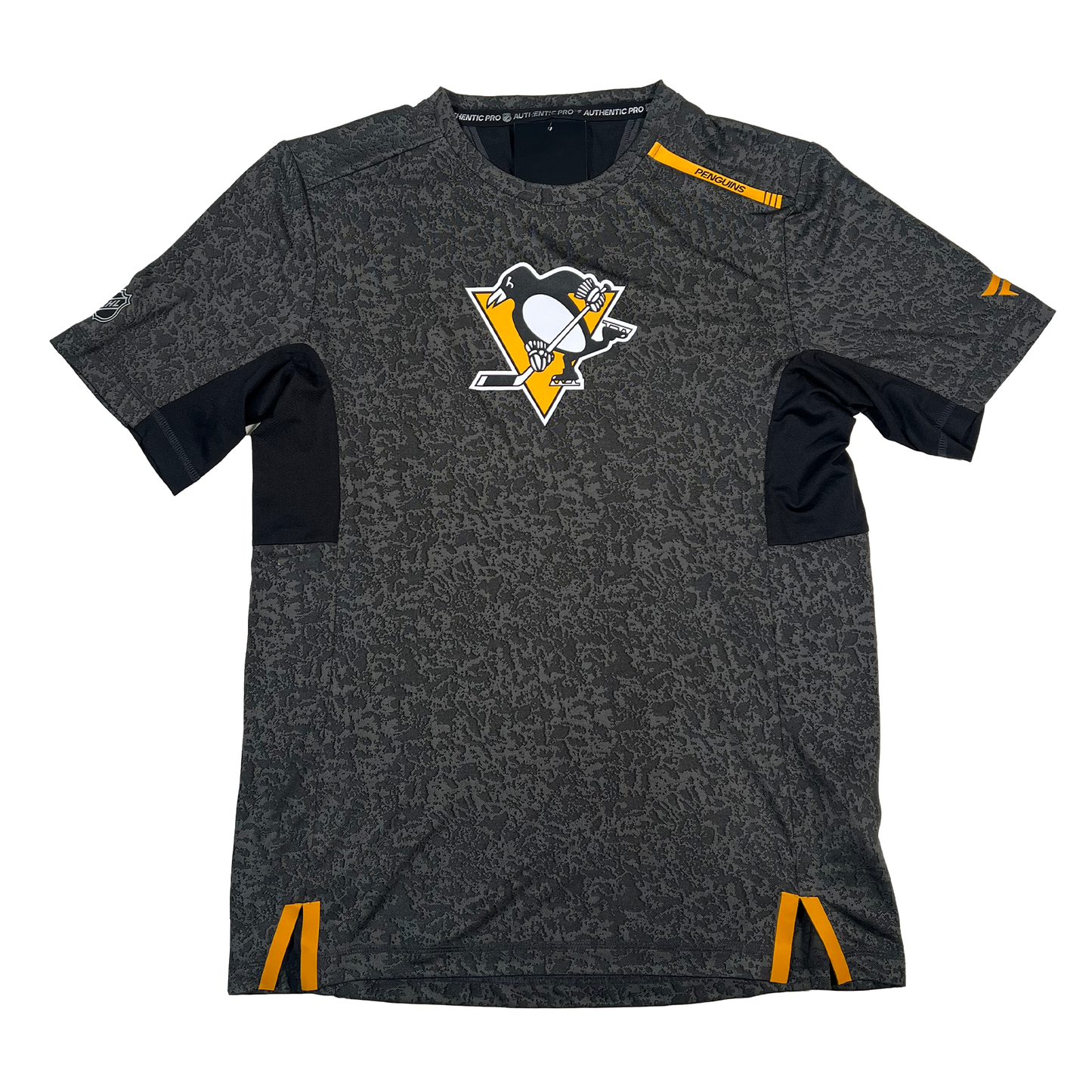 Fanatics Pittsburgh Penguins Grey Grunge Tee