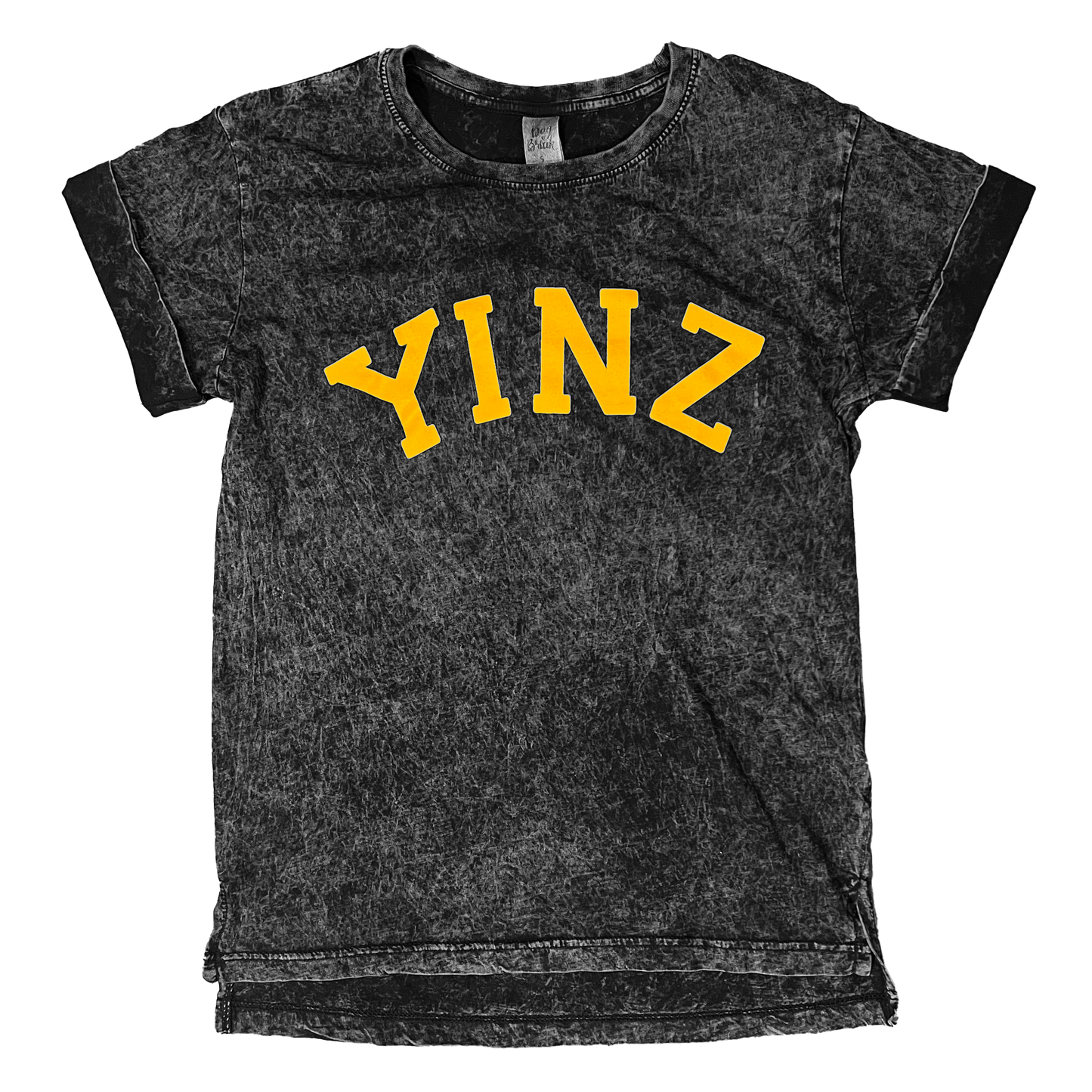 YINZ Women's Mineral Washed Tee