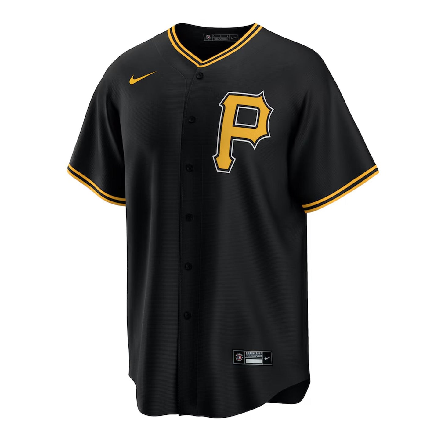 Men's Pittsburgh Pirates Paul Skenes #30 Nike Black Alternate Replica Player Jersey