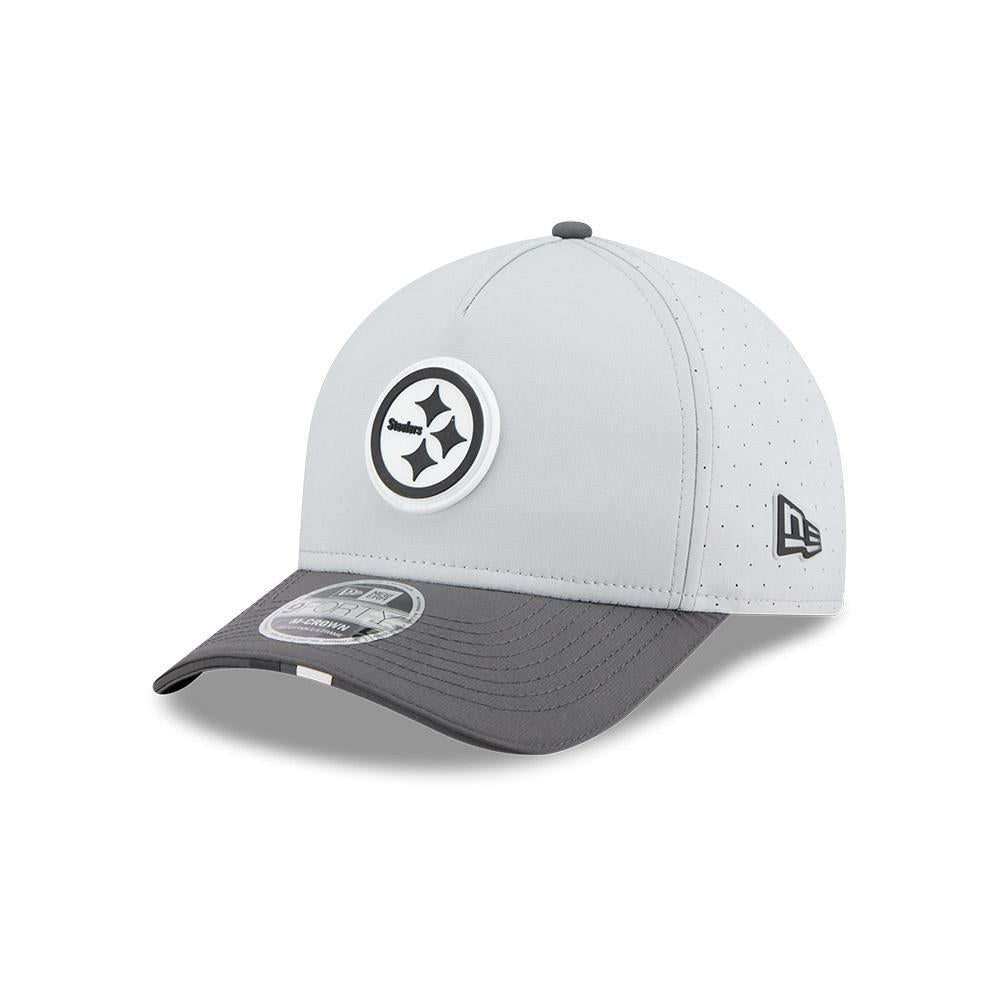Pittsburgh Steelers Grey/Graphite 2025 NFL Training Camp 9FORTY M-Crown Hat