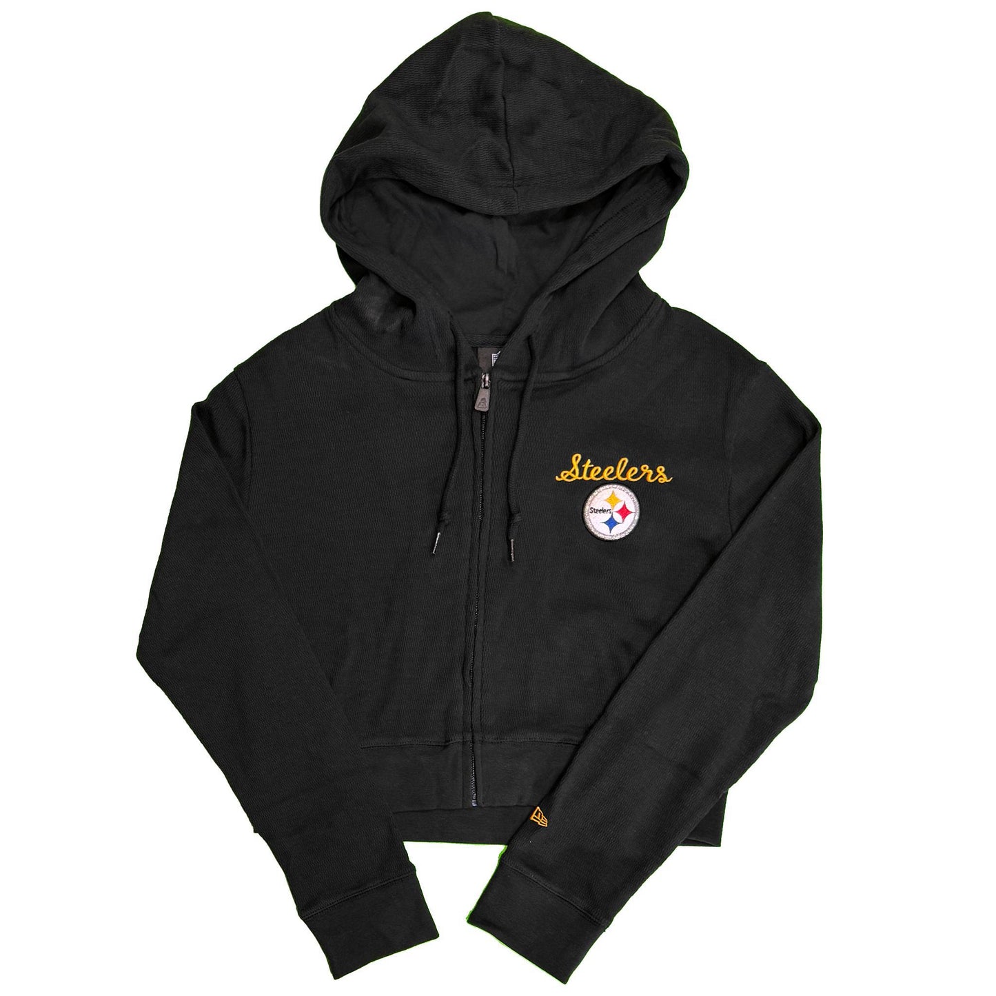 Pittsburgh Steelers Women's New Era Zip Hoodie